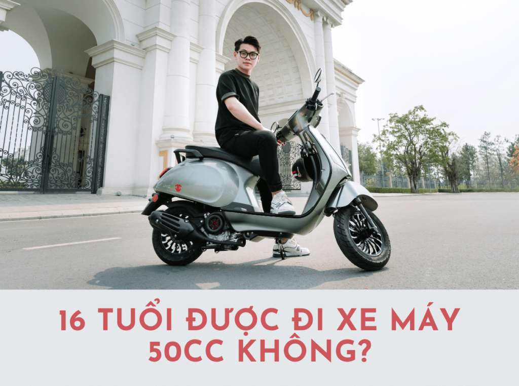 16 tuổi được đi xe máy 50cc không? Cập nhật quy định 2025