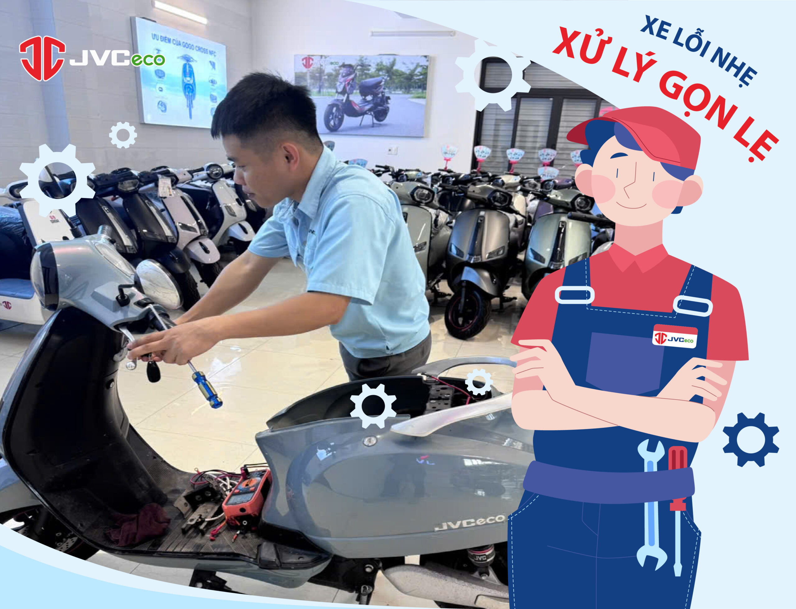 Bảo hành xe máy điện ở Gia Lâm tại đâu