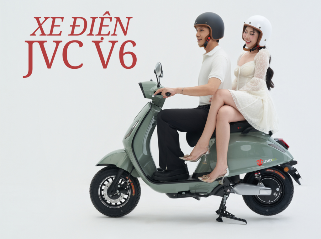 Xe điện JVC V6 - "Siêu phẩm" xe điện thế hệ mới 2025