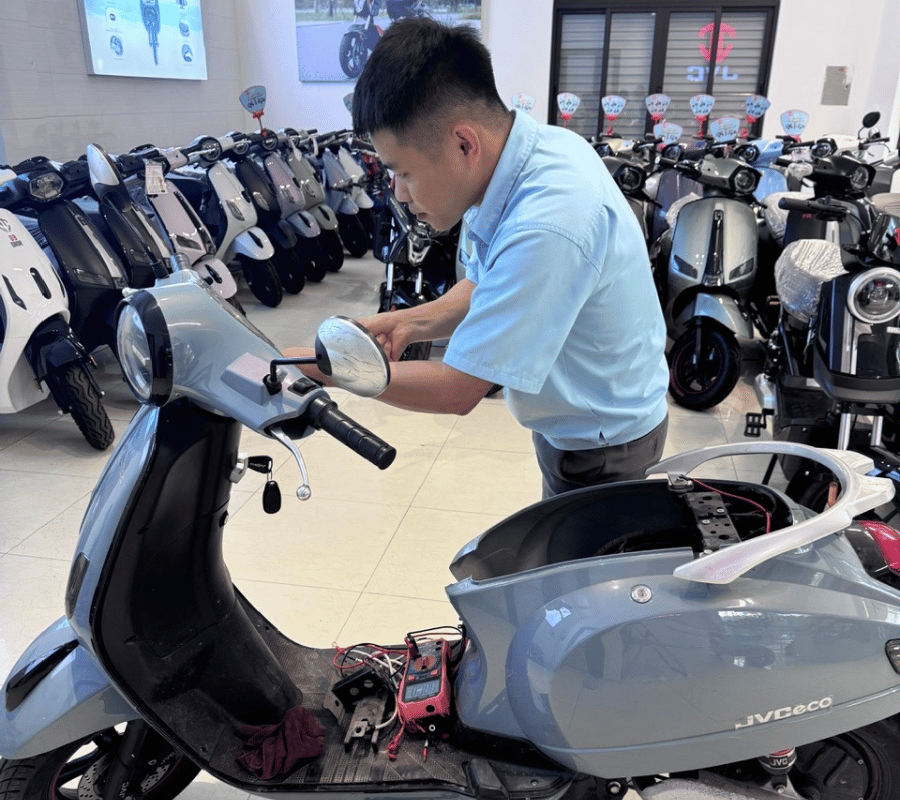 Dịch vụ giao hàng và bảo hành tận nơi của JVC