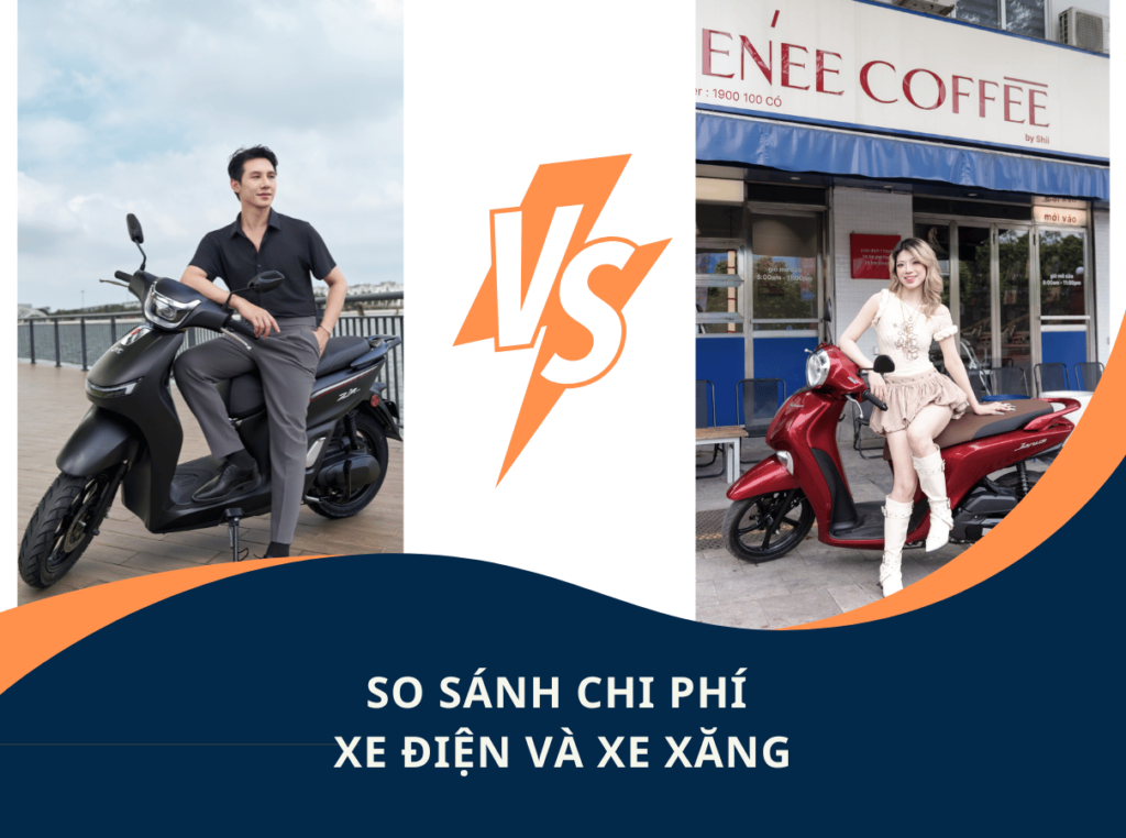 So sánh chi phí xe điện và xe xăng - đâu là lựa chọn hợp lý?