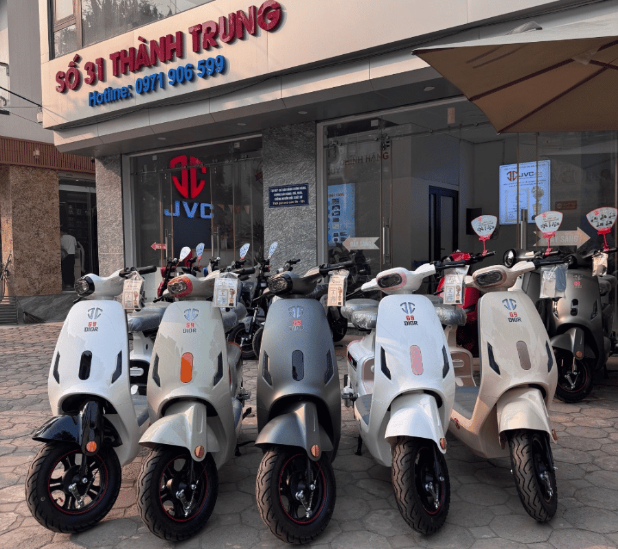 Showroom JVCeco 31 Thành Trung - địa chỉ sửa chữa xe điện uy tín hàng đầu Gia Lâm, Long Biên